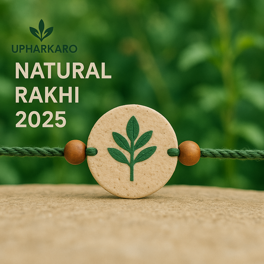 Natural rakhi set