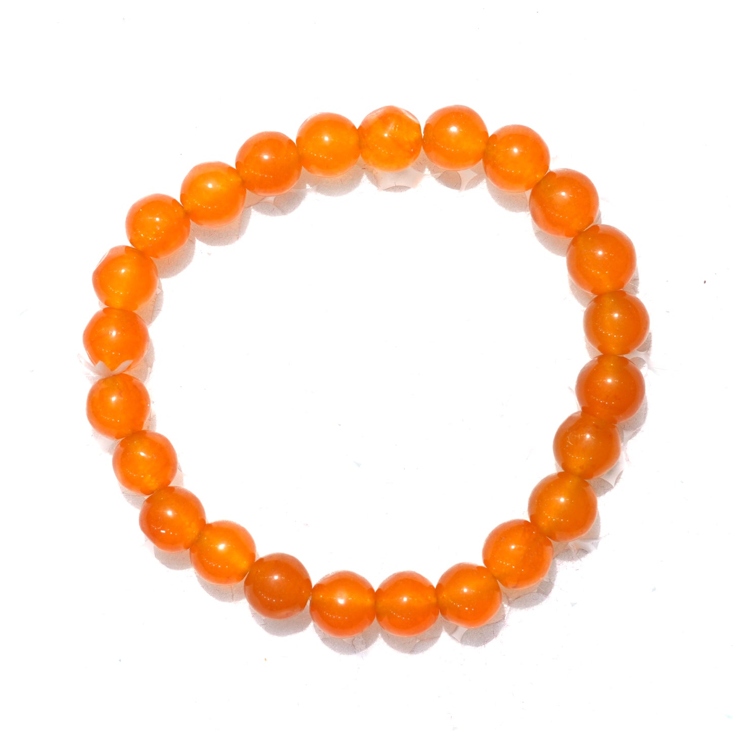 Upharkaro Yellow Crystal Stone Bracelet for Men & Women | Healing Beaded Bracelet