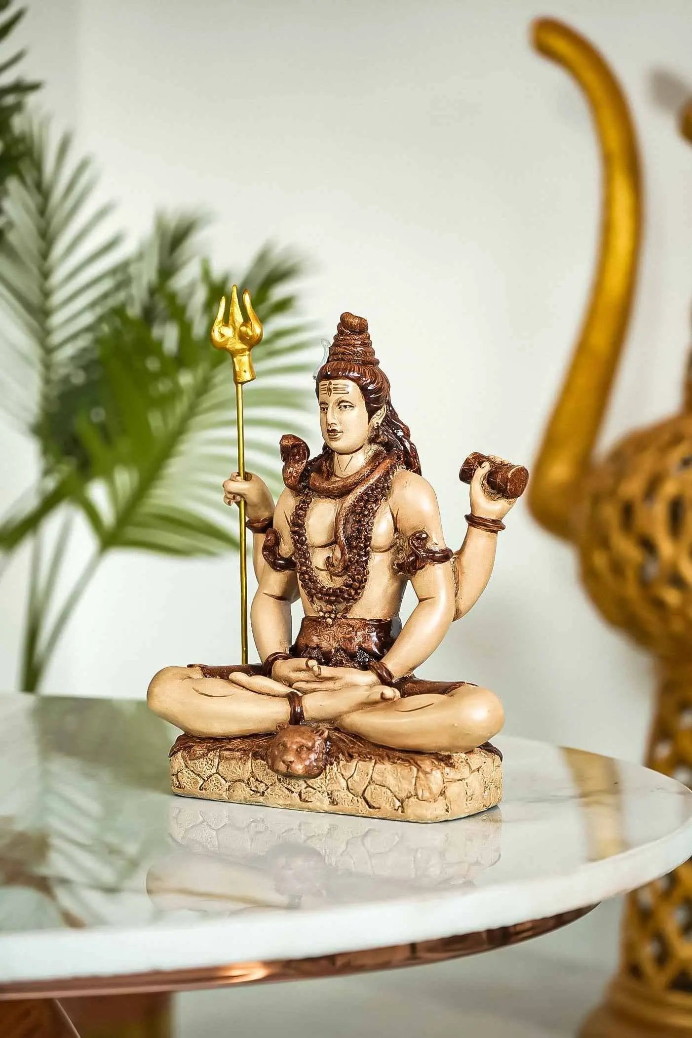 Elegant Lord Shiva Statue for Divine Home Decor – Spiritual Idol for Living Room & Temple by Upharkaro | 19% OFF Upharkaro