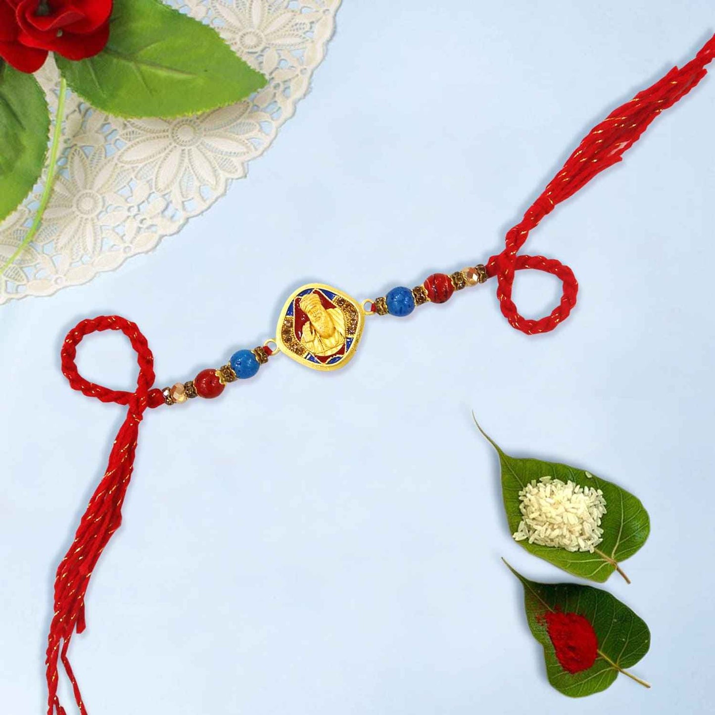 Fancy Gurunank Dev ji Rakhi By Upharkaro-Upharkaro