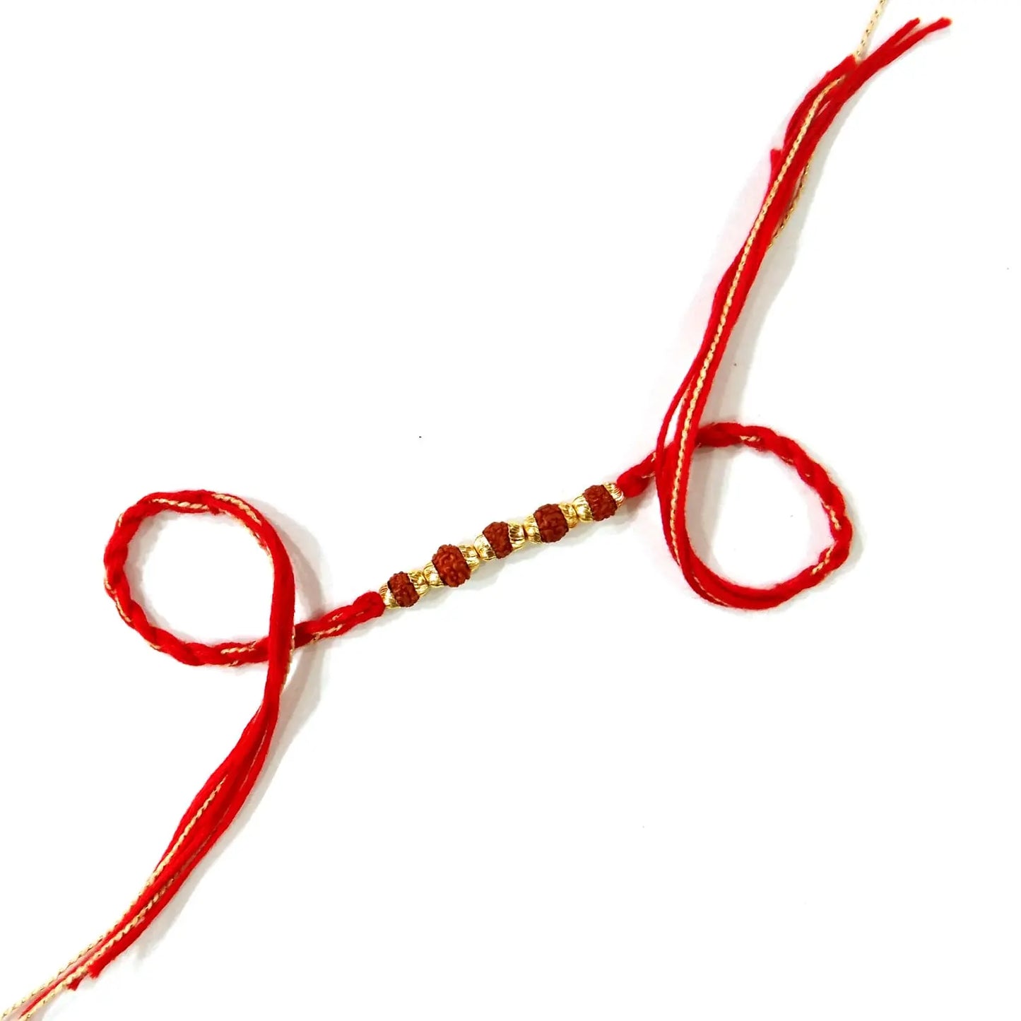 Rudraksh Traditional Rakhi By Upharkaro Upharkaro