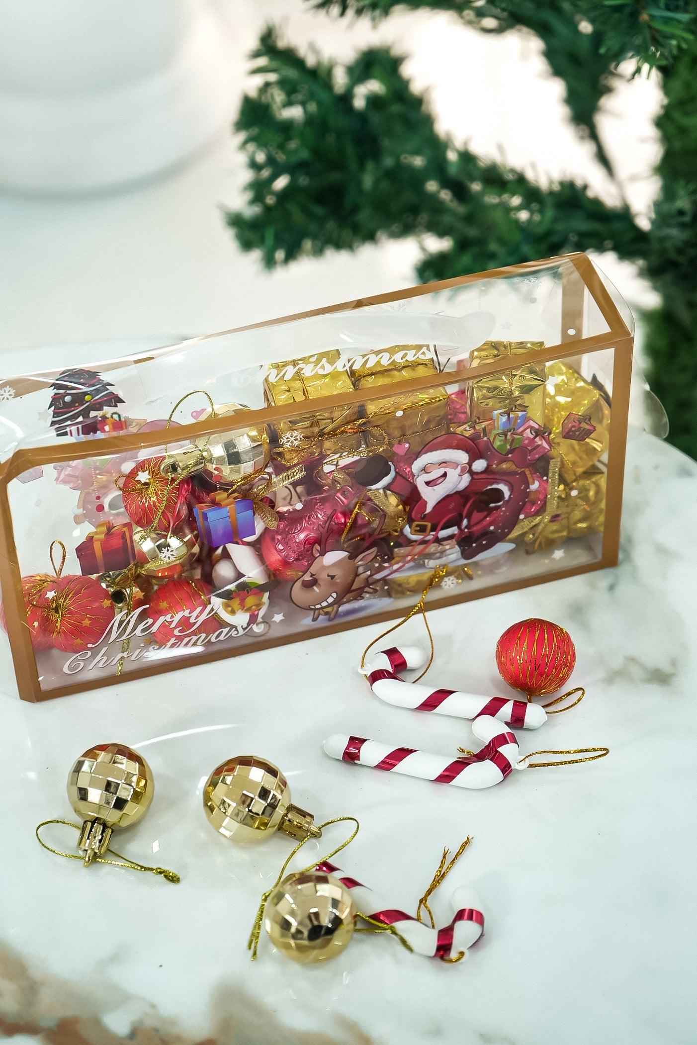 Christmas Tree Decoration Hanging Ornament Decor Set-Upharkaro