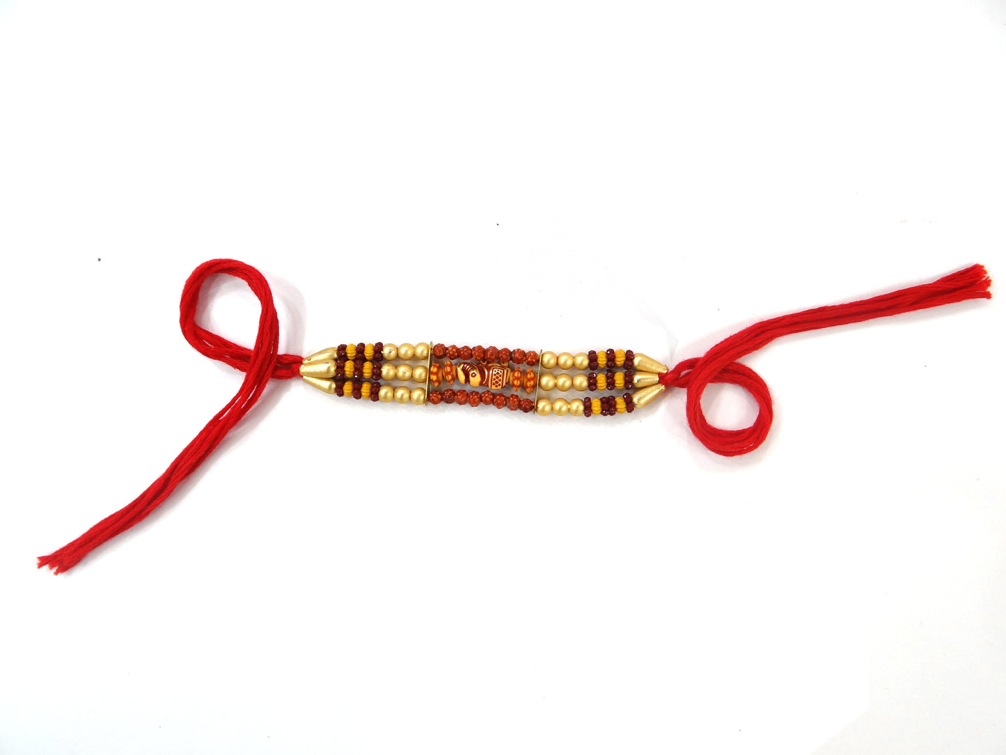 Trendy Bhaiya Rakhi with Designer Thread for Brother – Stylish Raksha Bandhan Rakhi By Upharkaro-Upharkaro