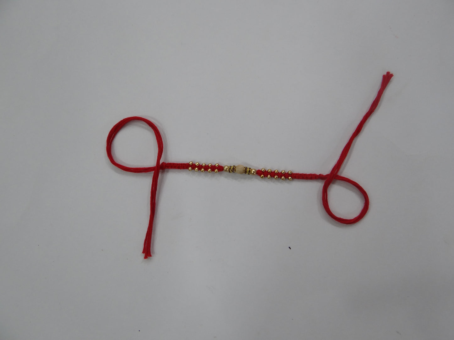 Special Designer Red Dora Rakhi By Upharkaro-Upharkaro