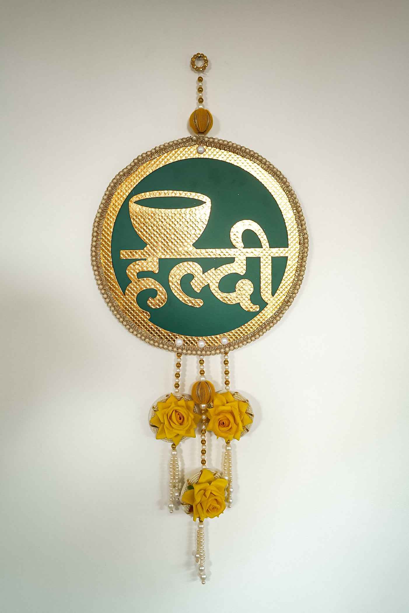 Wedding Decoration Round Haldi Hanging-Upharkaro