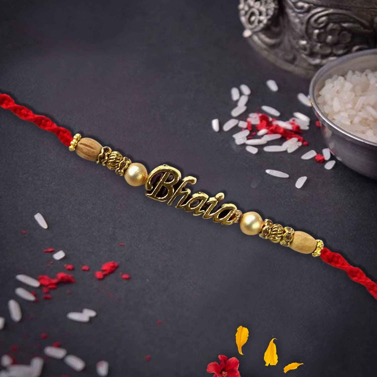 Traditional Bhaiya Rakhi for Brother – Handmade & Affordable Rakhi Gifts by Upharkaro-Upharkaro