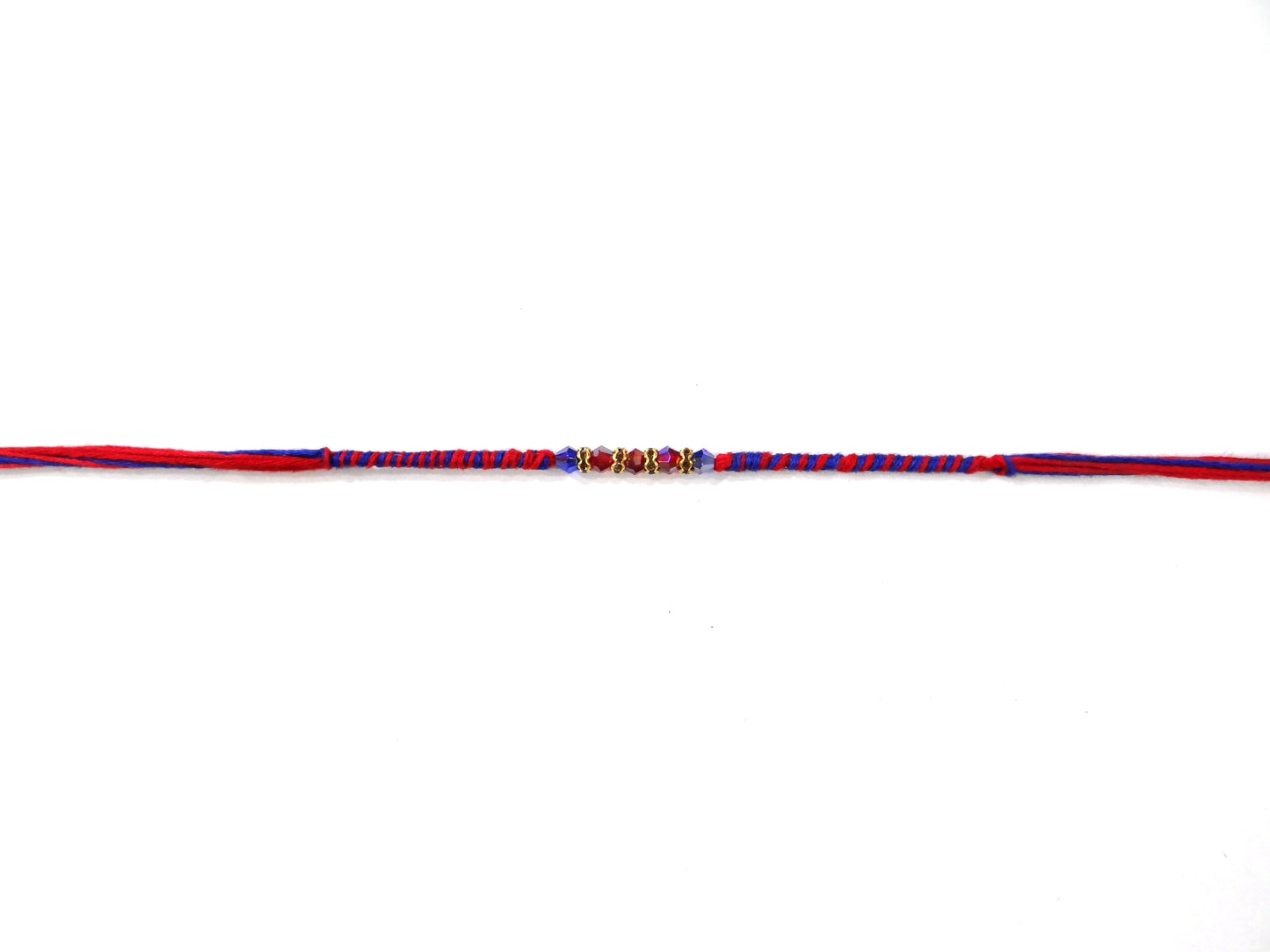Multi Stone Dora Rakhi By Upharkaro-Upharkaro