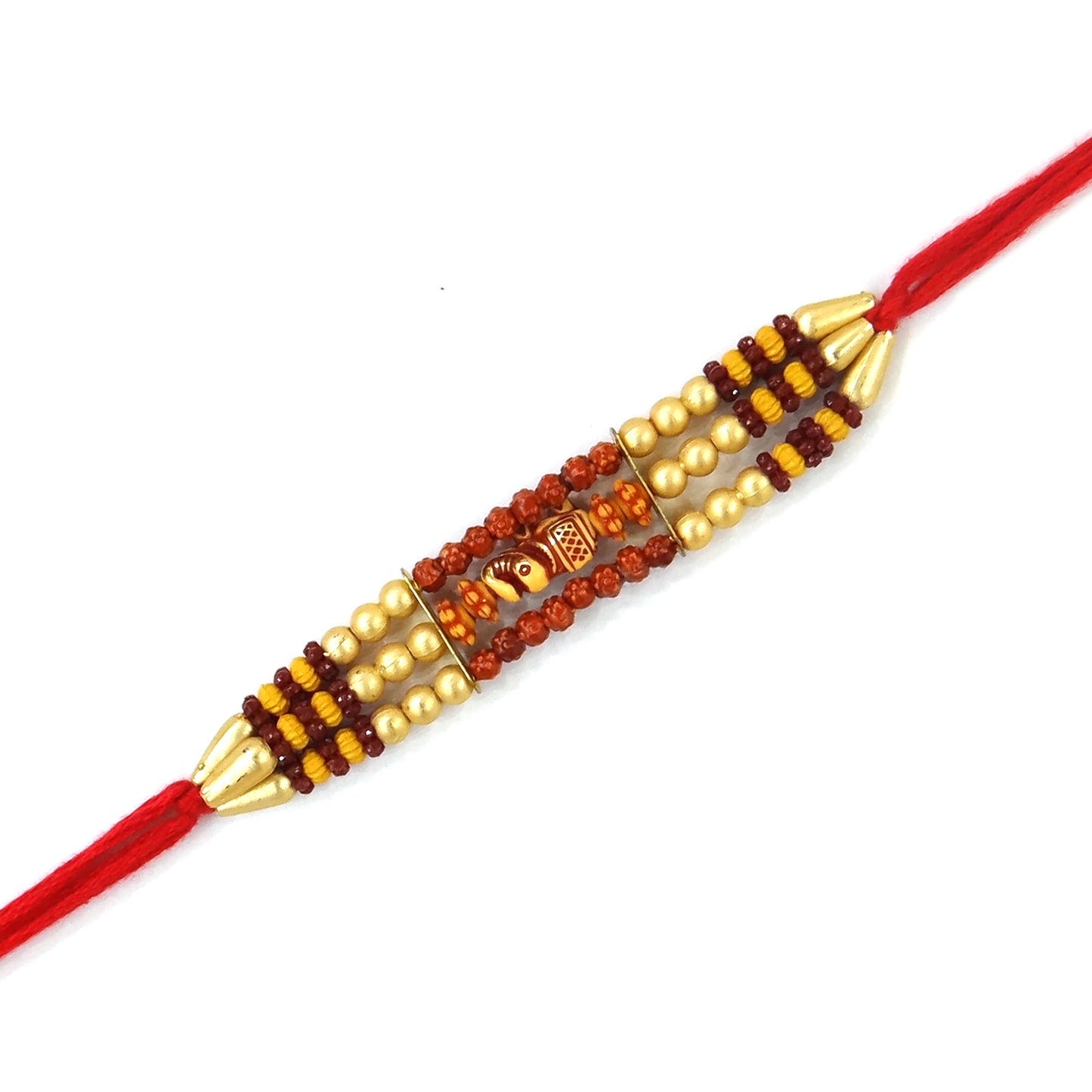 Trendy Bhaiya Rakhi with Designer Thread for Brother – Stylish Raksha Bandhan Rakhi By Upharkaro-Upharkaro