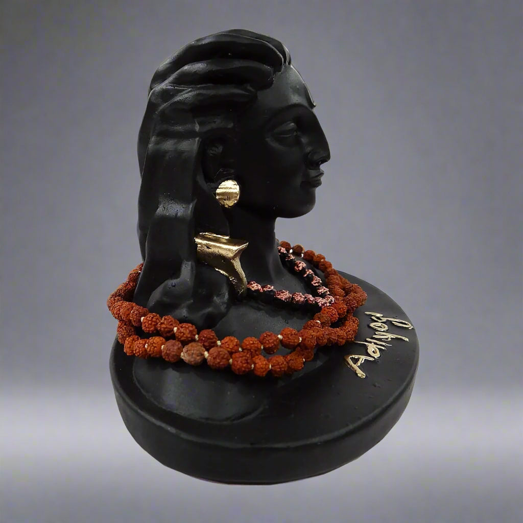 Resin Lord Shiva Adiyogi Statue – Inspired by Isha | Spiritual Home Decor Idol by Upharkaro | 23% OFF-Upharkaro