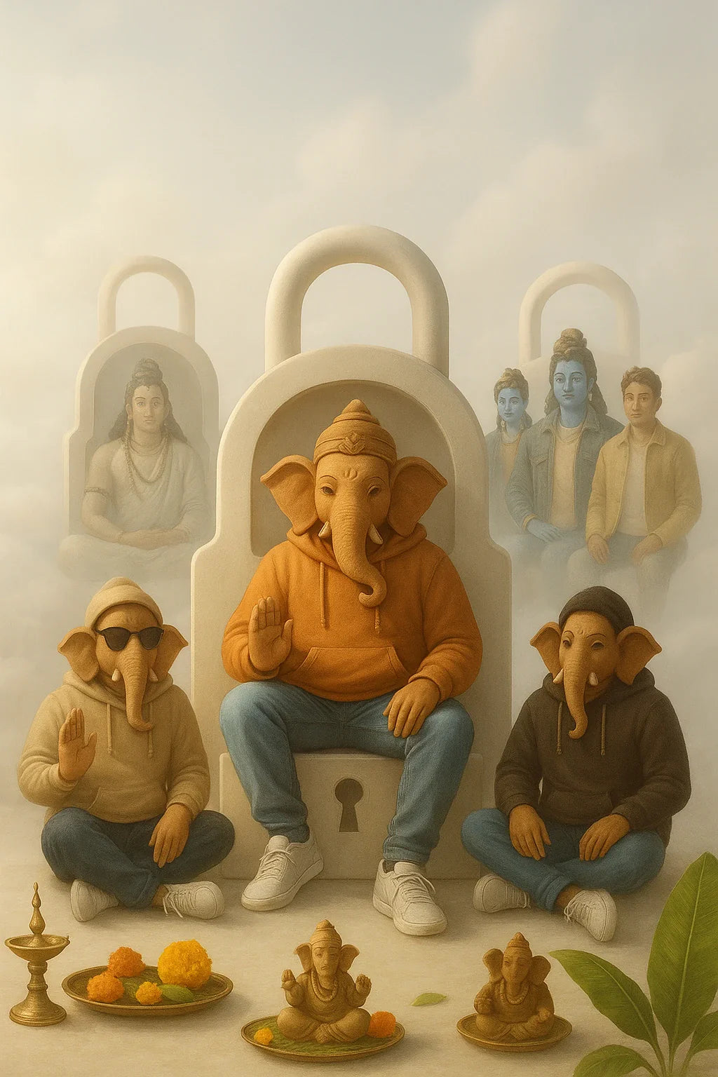 Celebrate Ganesh Chaturthi 2025 with Eco-Friendly Gifts, Brass Idols & Handmade Decor from Upharkaro Uphakaro