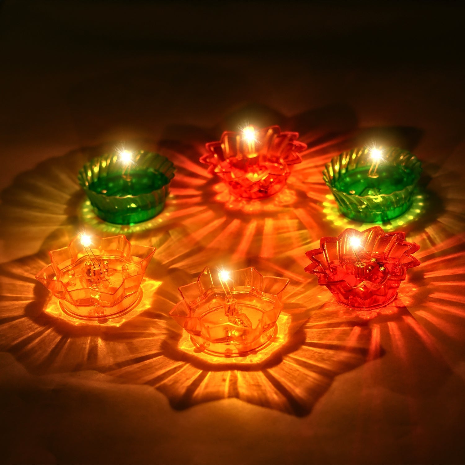 Water Sensor Light Diya | Smart Decorative Lighting for Home & Festivals Uphakaro