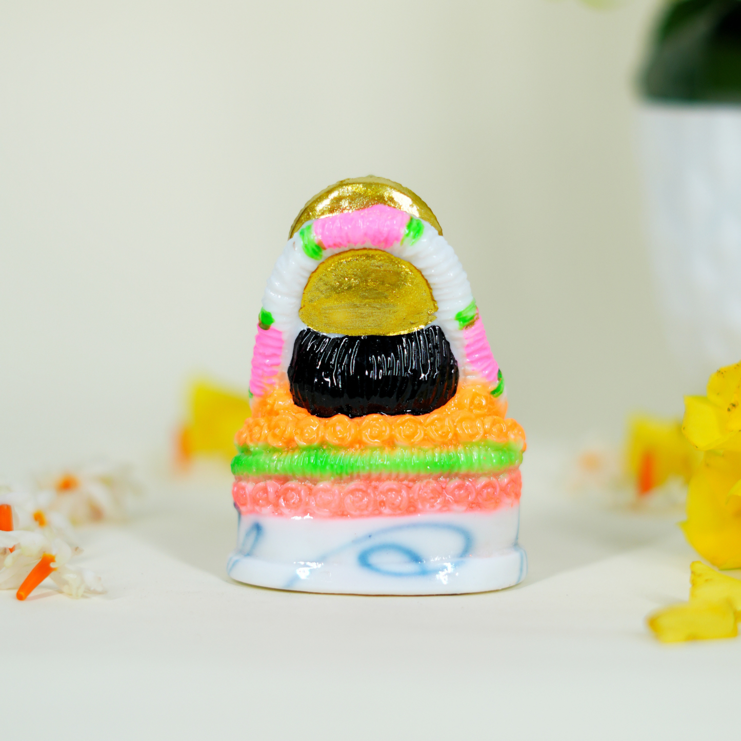 Divine Multicolor Khatu Shyam Ji Idol 3 Inch for Car Dashboard & Home Décor By Upharkaro