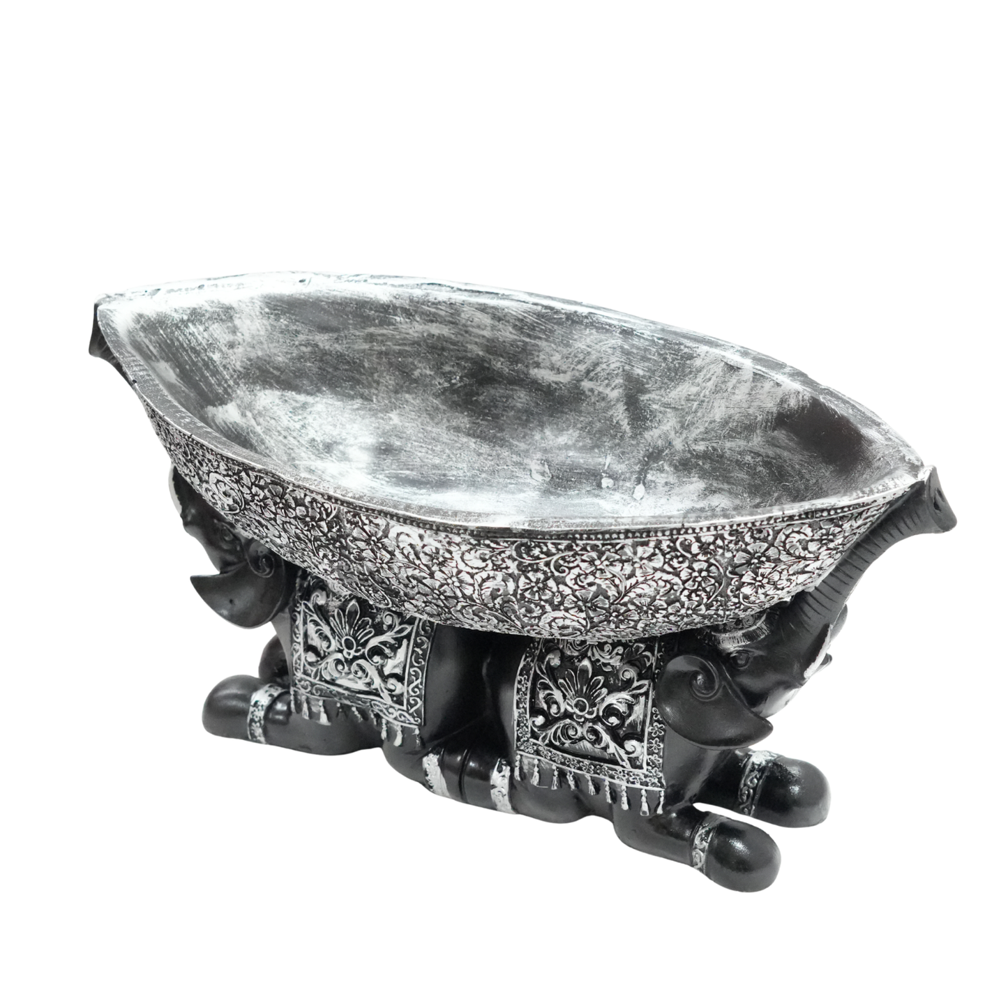 Upharkaro Royal Elephant Bird Bath Bowl | Decorative Water Feeder for Garden, Balcony & Home Decor By Upharkaro