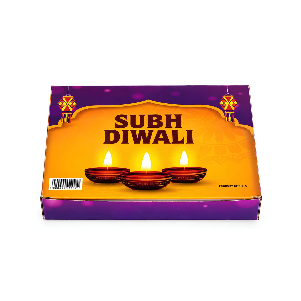 Decorative Ghee-Effect Wax Fancy Clay Diya – 12 Pc Set Box, Handcrafted Traditional Clay Diyas for Diwali, Pooja, Home Decor & Festive Gifting