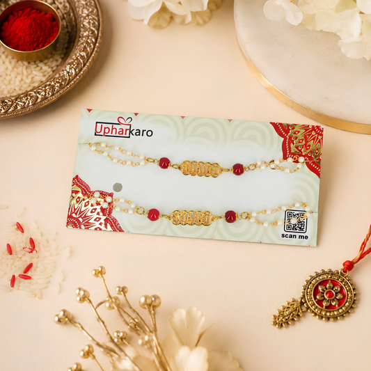 Bracelet Bhabhi Fancy Rakhi  By Upharkaro