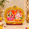 Eco-Friendly Laxmi Ganesh Idol Set – 6 Inch Handcrafted Terracotta Clay Statues for Diwali Pooja & Home Decor by Upharkaro