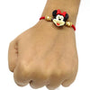 Minnie Mouse Kids for Rakshabandhan | Cute Kids Cartoon Rakhi for Brother/Bhaiya | Soft Thread Rakhi for Boys | Gift for Children | Festival Rakhi Bracelet