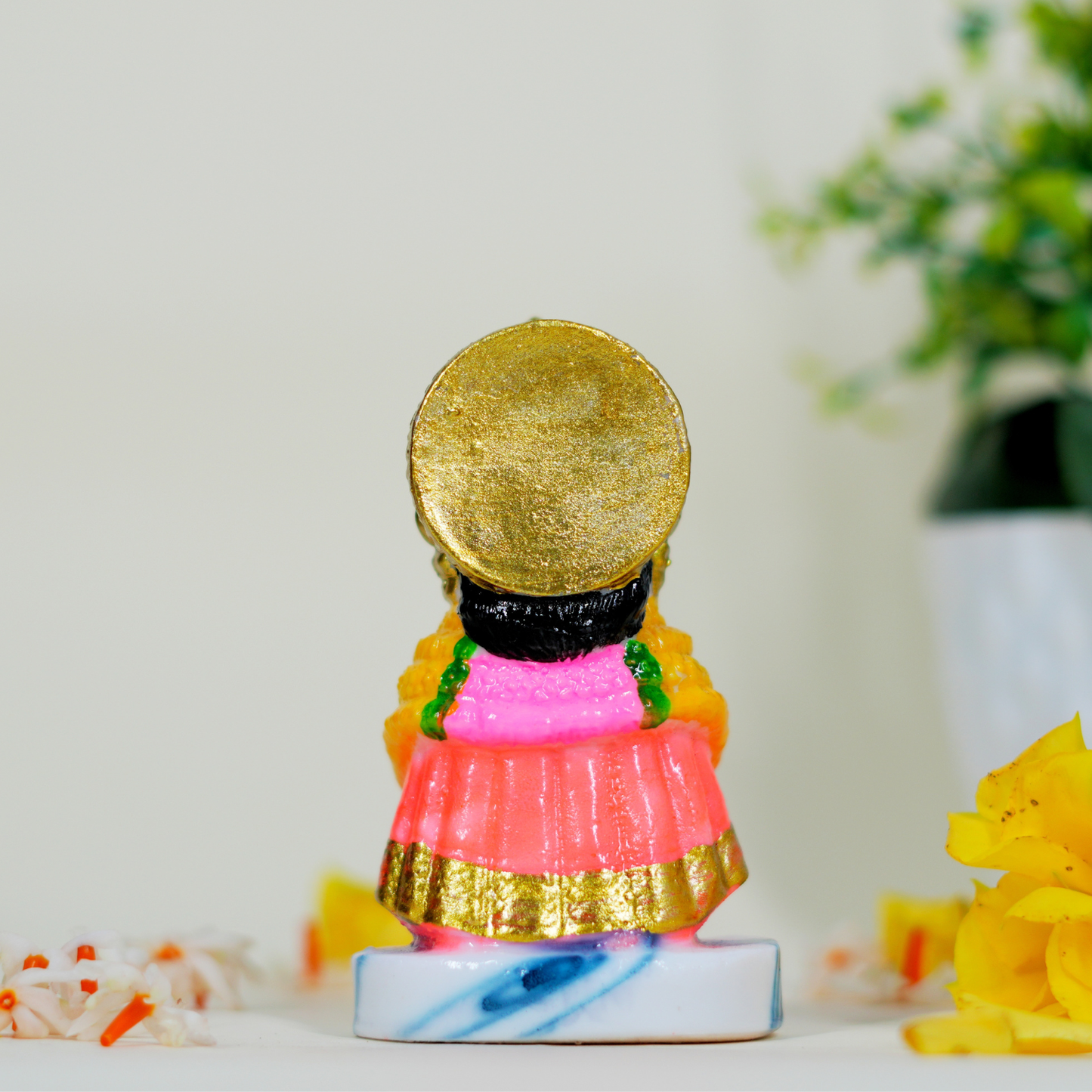 Beautiful Multicolor Khatu Shyam Baba Murti 4 Inch for Car Dashboard & Home Décor By Upharkaro