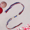 Blue Evil Eye Rakhi for Brother – Stylish Designer Rakhi for Protection, Good Luck & Positivity | Upharkaro