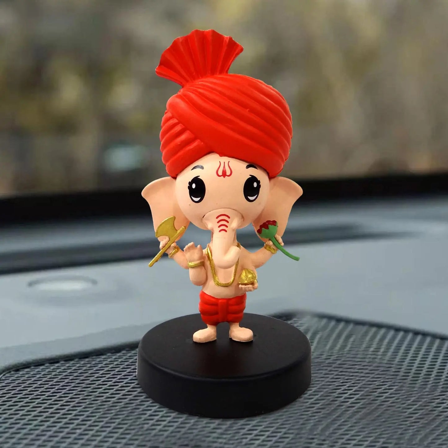 Bobble Head Pagdi Ganesha By Upharkaro Upharkaro
