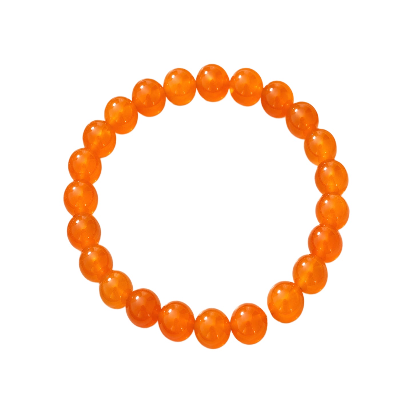Upharkaro Yellow Crystal Stone Bracelet for Men & Women | Healing Beaded Bracelet