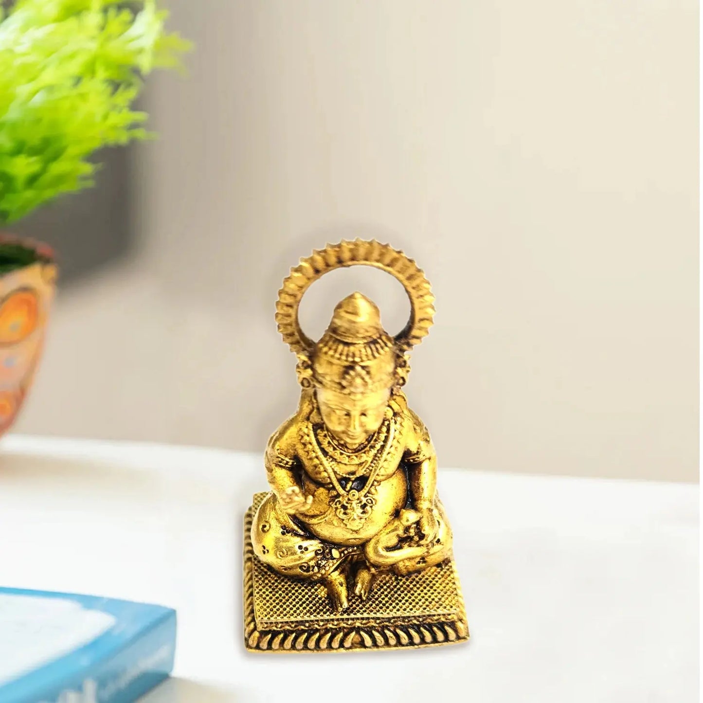 Brass Kuber Idol for Wealth & Prosperity – 45% OFF | Decorative Lord Kuber Statue by Upharkaro-Upharkaro