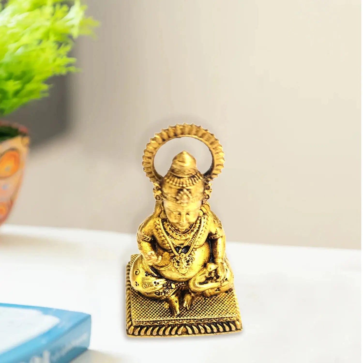 Brass Kuber Idol for Wealth & Prosperity – 45% OFF | Decorative Lord Kuber Statue by Upharkaro-Upharkaro