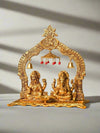 Brass Metal Laxmi Ganesh Statue (12 Inch) | Premium Hindu Religious Idol | Decorative Metal Figurine for Home, Office, Pooja Room | Spiritual Gift,36%off