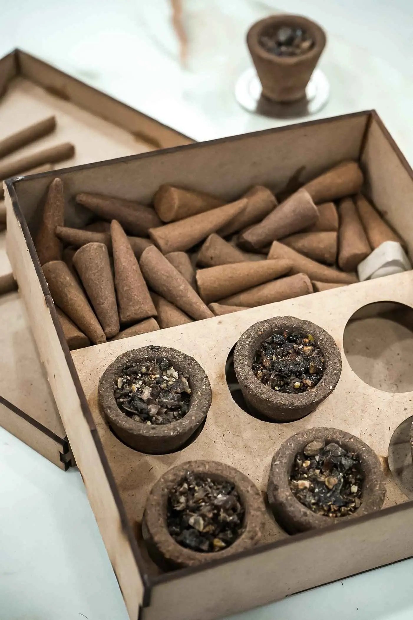 Cow Dung (Gobar) Herbal Dhoop Sticks & Loban – 100% Natural Puja Fragrance-Upharkaro