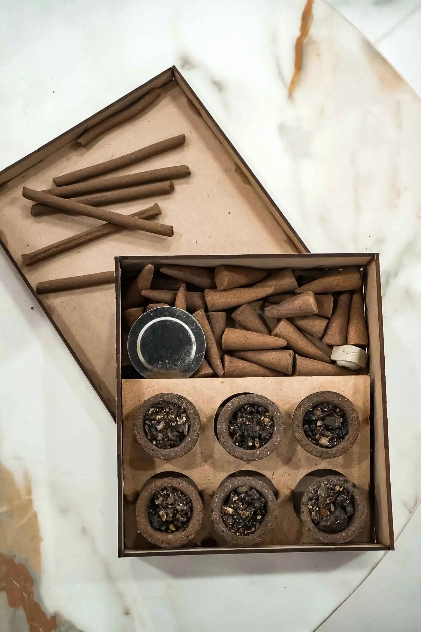 Cow Dung (Gobar) Herbal Dhoop Sticks & Loban – 100% Natural Puja Fragrance-Upharkaro