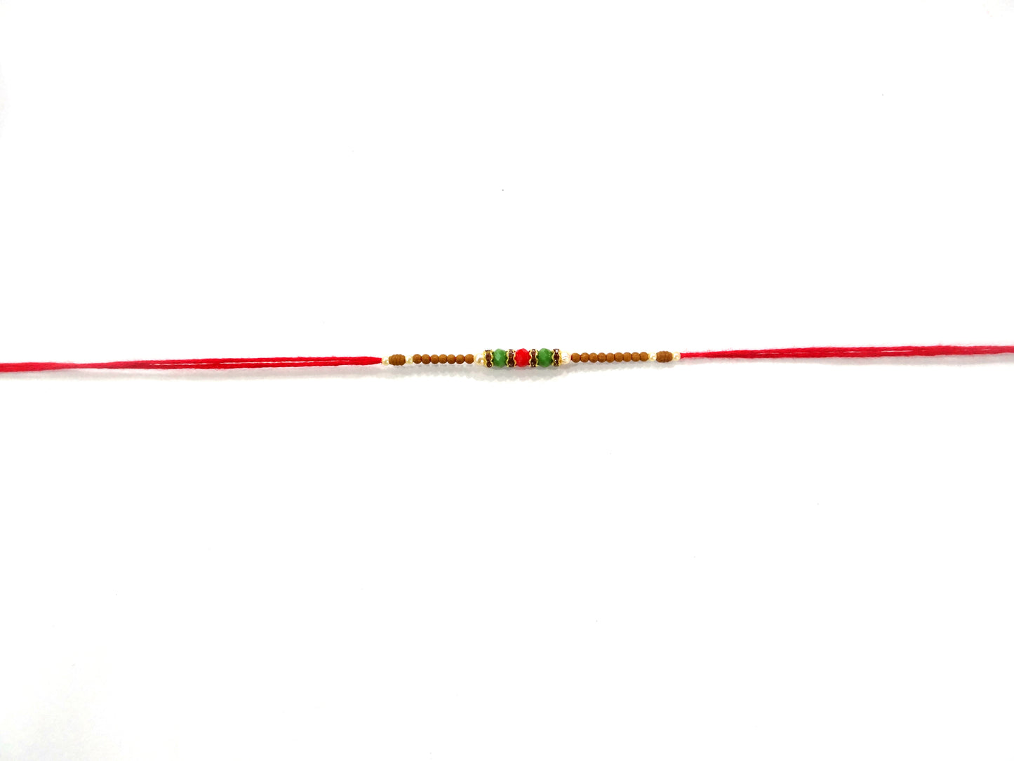 Rakshabandhan Rakhi for Brother | Designer Multi-Colour Pearl for Bhai/Bhaiya | Traditional Festive Thread Gift for Raksha Bandhan Celebration