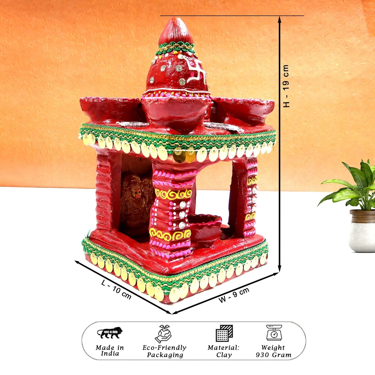 Lakshmi Ganesh Idols on Clay Hatri
