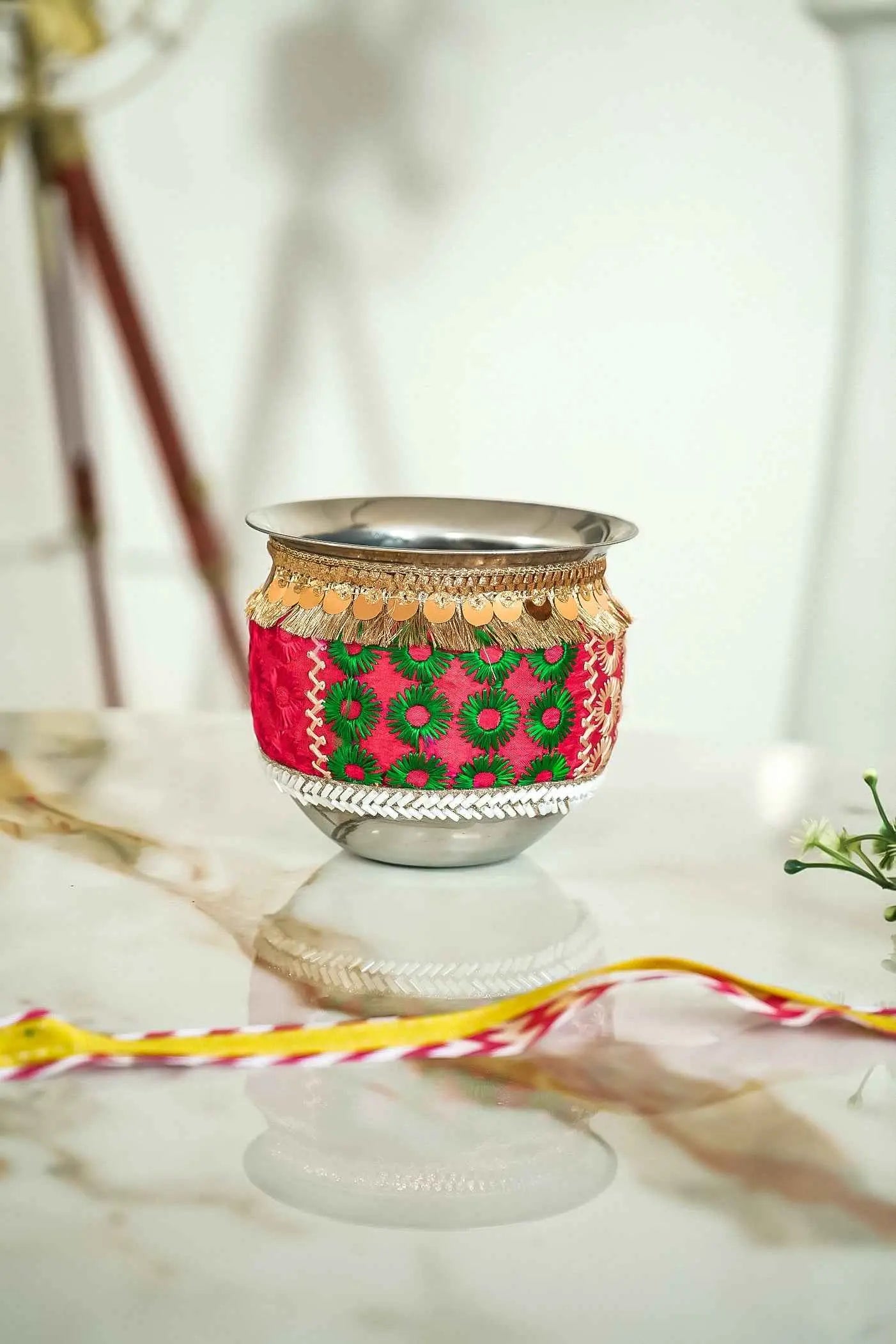 Decorative Handicrafted Pooja Lota-Upharkaro