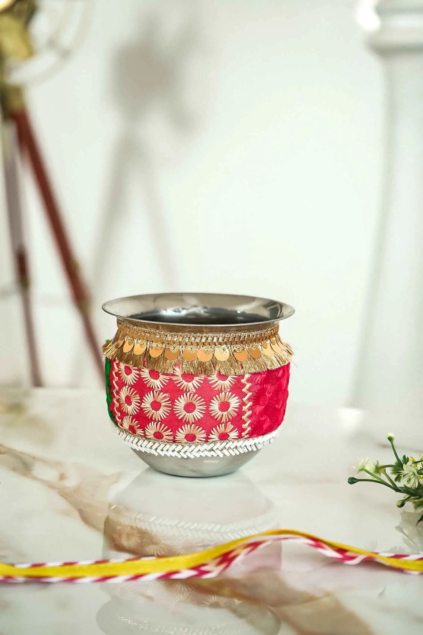 Decorative Handicrafted Pooja Lota-Upharkaro