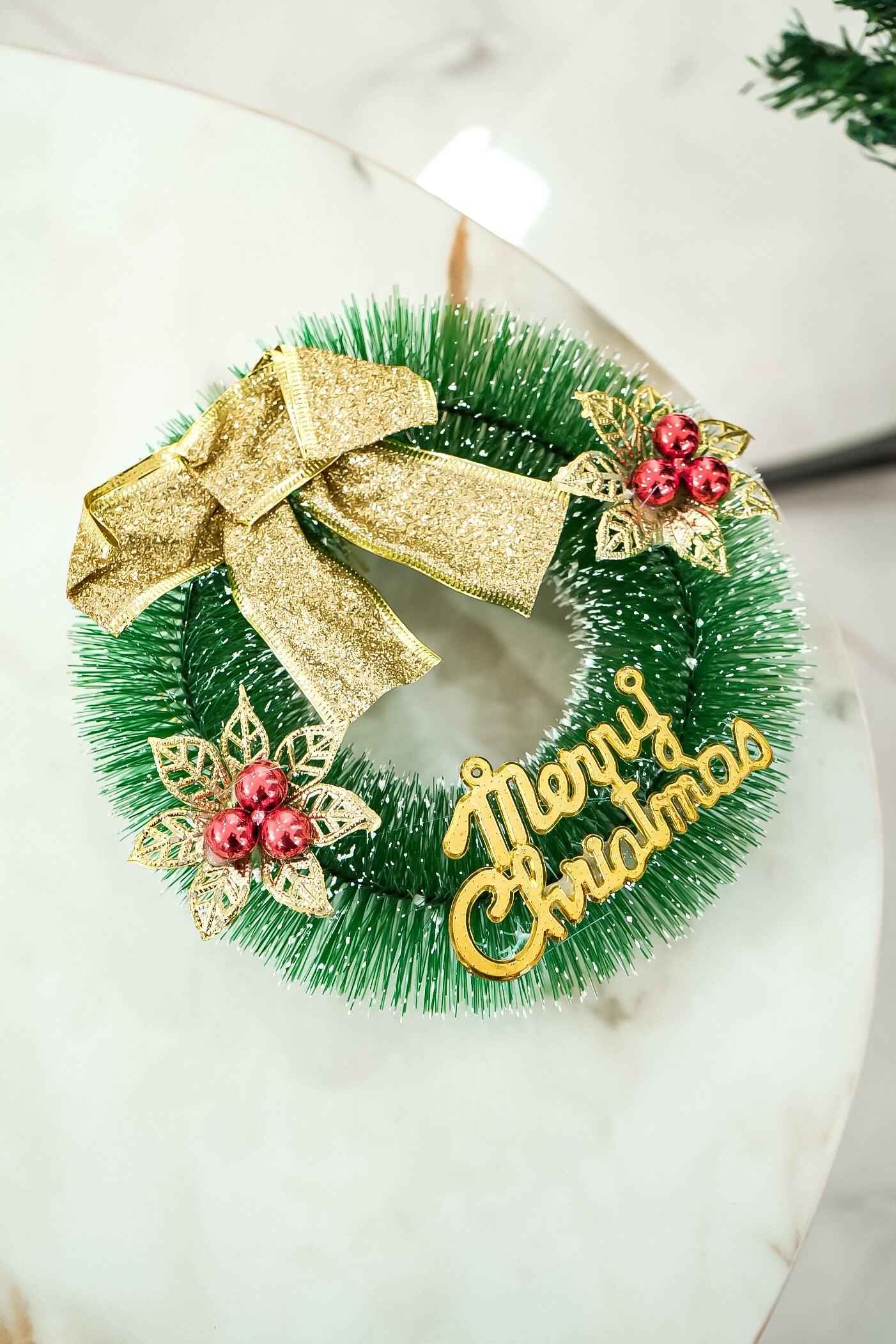 Designer Christmas Wreath Wall Hanging/Decoration for Christmas-Upharkaro