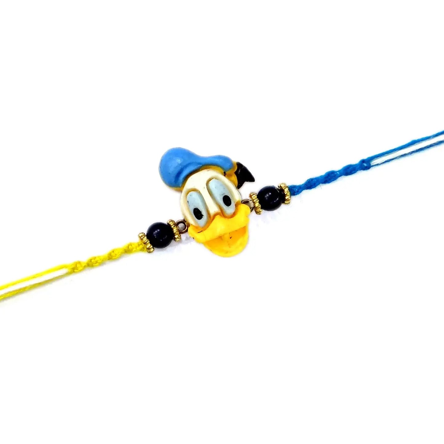 Donald Duck Cartoon Kids Rakhi for Boys & Girls – Safe & Cute Rakhi by Upharkaro-Upharkaro