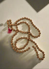 Eco-Friendly Cow Dung Beads Mala – Handcrafted Gobar Japa Mala for Puja & Meditation
