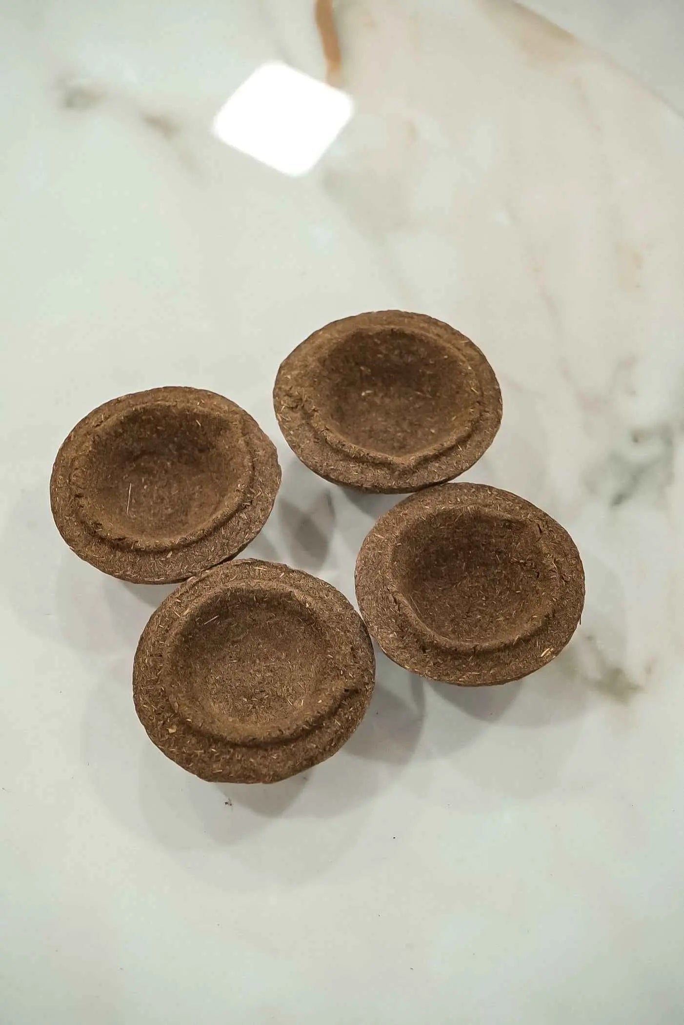 Eco-Friendly Gobar Diya Box | Cow Dung Diya for Pooja, Meditation & Decoration | Handmade Gobar Deepak for Festivals & Spiritual Use|| Upharkaro-Upharkaro