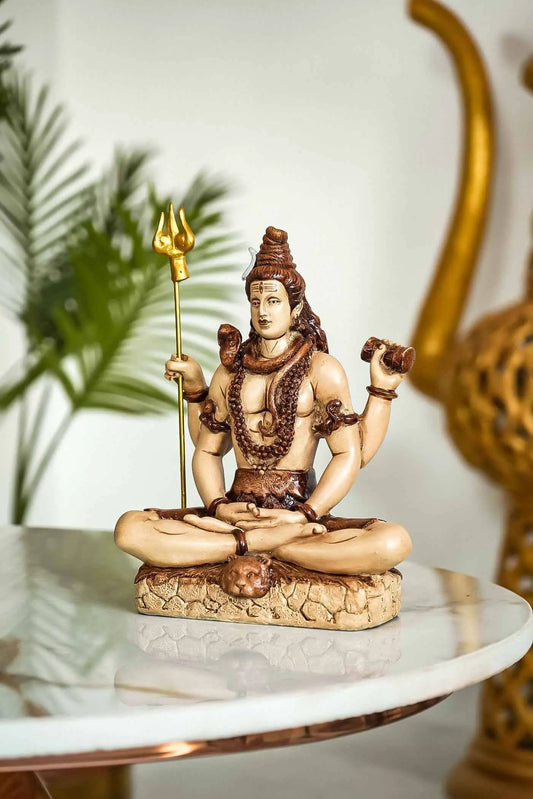 Elegant Lord Shiva Statue for Divine Home Decor – Spiritual Idol for Living Room & Temple by Upharkaro | 19% OFF Upharkaro