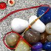 Elegant Wooden Beaded Rakhi with Golden Spacers | Minimalist Raksha Bandhan Thread