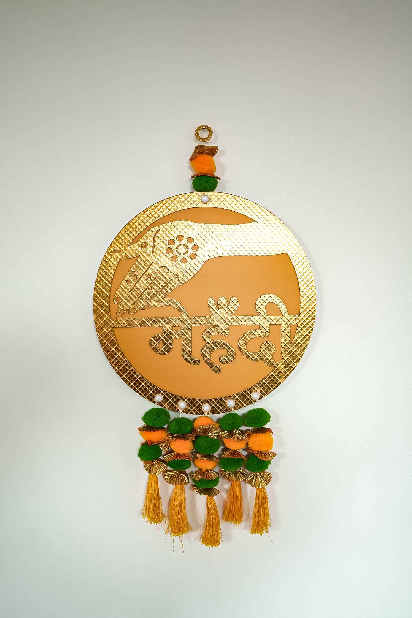 Wedding Decoration Round Mehndi Hanging-Upharkaro