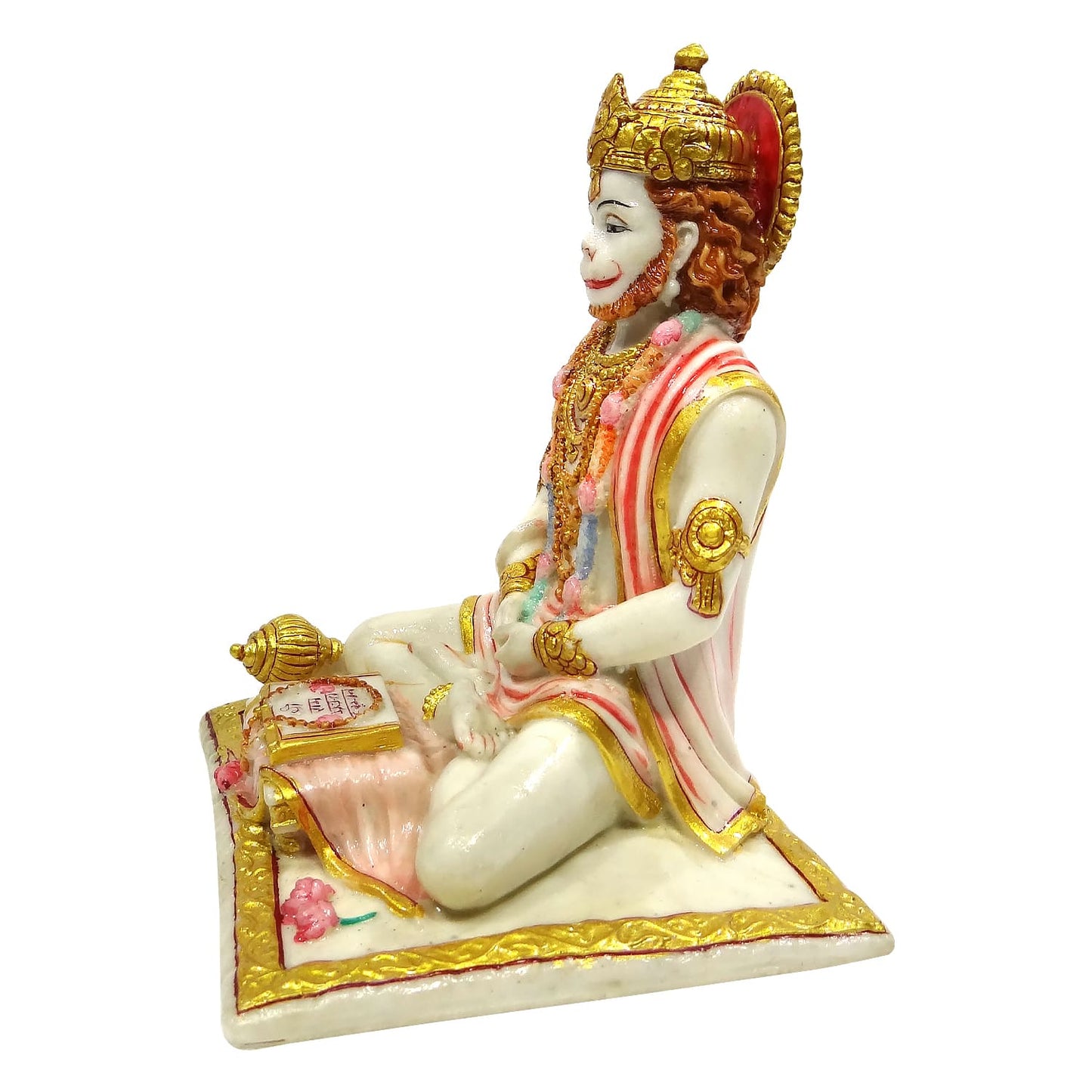 Meditating Lord Hanuman Sitting Statue-Upharkaro