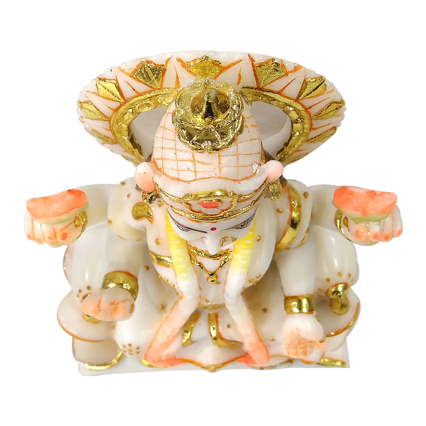 Marble Dust Divine Laxmi Statue ( 9 Inch ) By Upharkaro