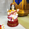 Maa Saraswati Idol – Elegant Murti for Study Table, Home Temple & Vastu Decor by Upharkaro