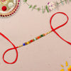 Multi Color Stones Rakhi for Brother – Designer Rakhi | Upharkaro
