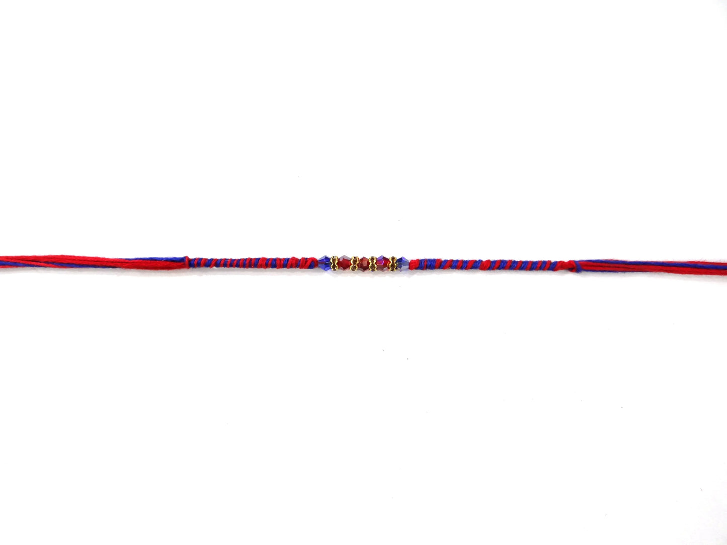Multi Stone   Dora Rakhi By Upharkaro-Upharkaro