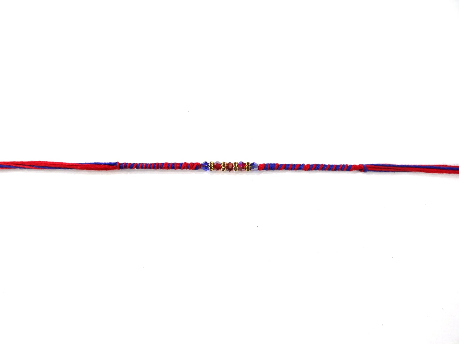 Multi Stone   Dora Rakhi By Upharkaro-Upharkaro