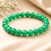 Upharkaro Lab Certified Natural Green Aventurine Stone Bracelet for Men & Women | Authenticity Certificate Included | Luck, Prosperity, Success & Positive Energy Crystal Bracelet