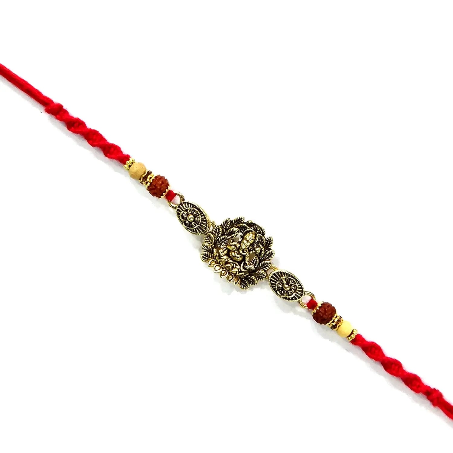 Premium Ganesh Rudraksha & Kids Rakhi Combo Set of 4 for Brothers | 69% Off | Upharkaro-Upharkaro