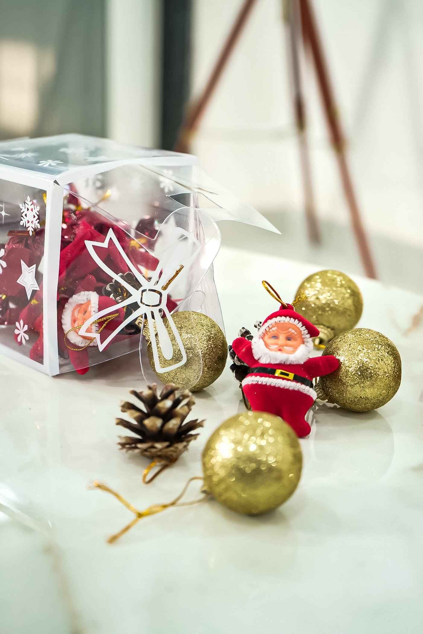 Christmas Ornaments Gift Pack – Assorted Tree Decorations & Holiday Gifting Set-Upharkaro